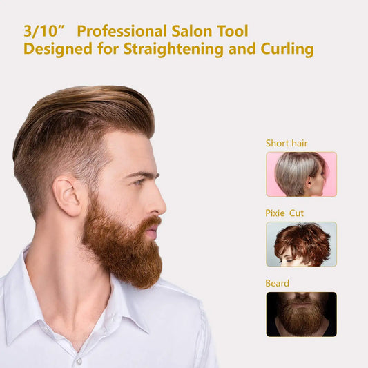 Nextora TitaniumPro™ Mini Hair & Beard Straightener