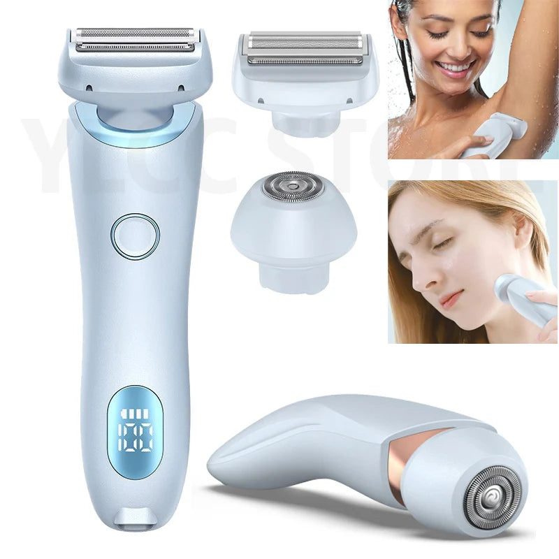 Nextora SilkTrim™ Duo Women’s Electric Razor 2-in-1