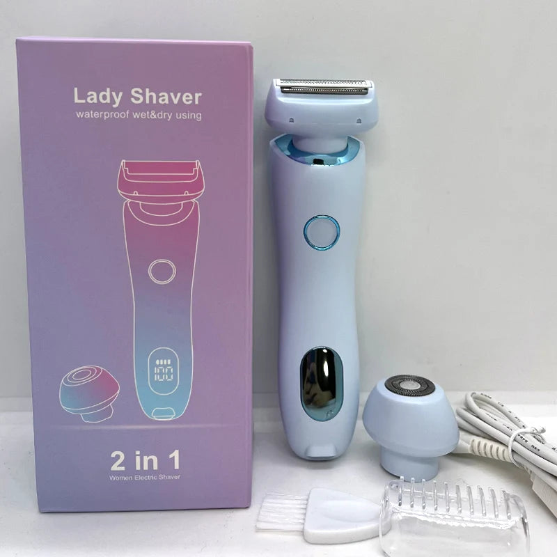 Nextora SilkTrim™ Duo Women’s Electric Razor 2-in-1